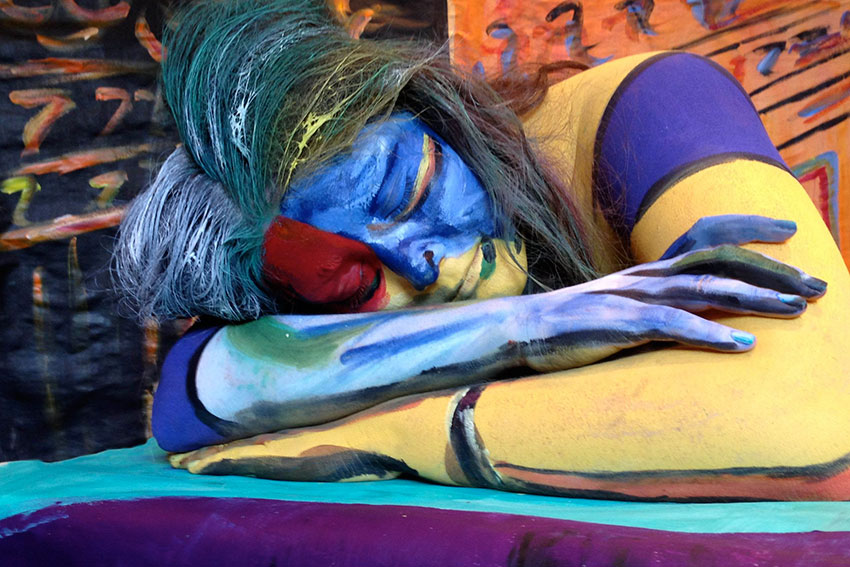 picasso Bespoke body art and cosplay by Sey Hair and Makeup