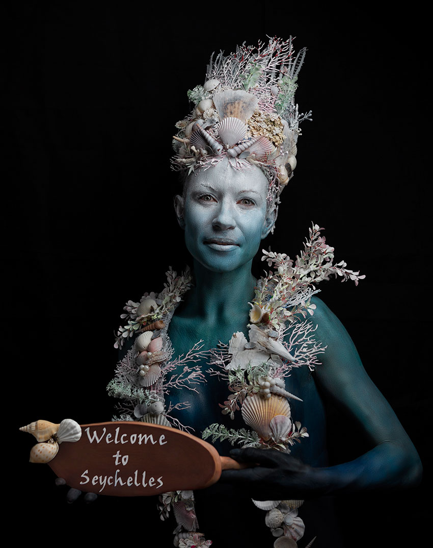 sea-warrioress Bespoke body art and cosplay by Sey Hair and Makeup